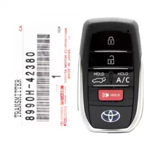 2021 Toyota RAV4 Smart Remote Key 8990H-42380 HYQ14FBX