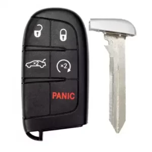 Smart Proximity Remote Key for Dodge Chrysler M3N-40821302 5 Button Chip 46