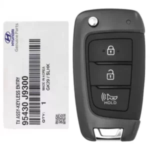 2021 Hyundai Kona Flip Remote Key 95430-J9300 3 Button