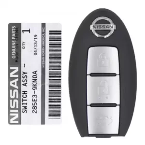 2017 Nissan Sentra Smart Keyless Remote Key 3 Button 285E3-9KN0A TWB1G694